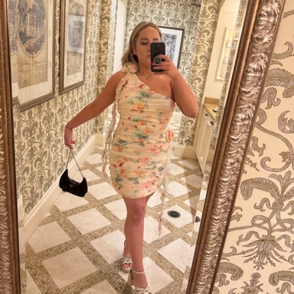 FOR LOVE & LEMONS Abby Mini Dress M - Picture 4 of 12